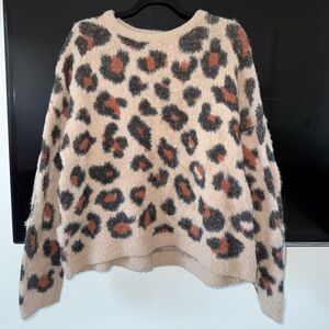 Time and Tru Patterned Knit Sweater